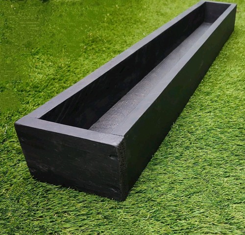 Black wooden long herb - black,