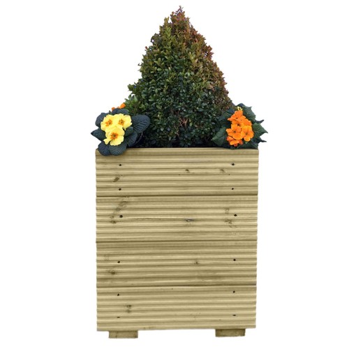 Treated square decking - square,