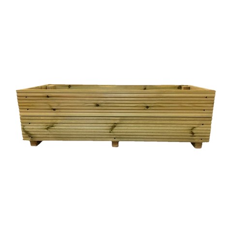 4ft wooden garden planter - 4ft,