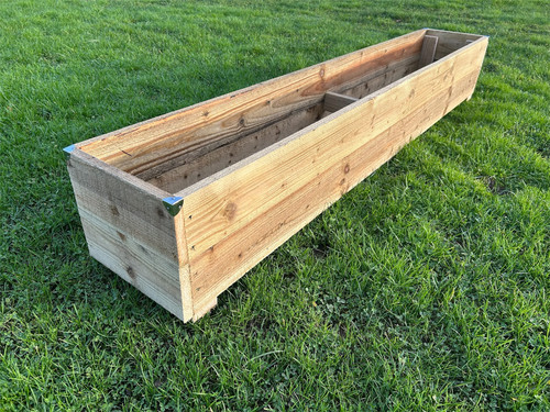 Wooden garden planter - wooden,