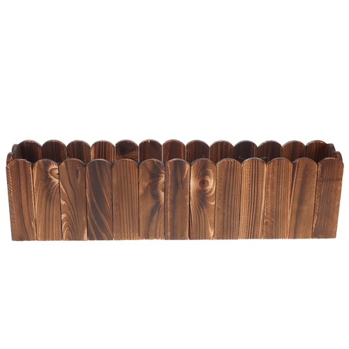 Wooden rectangle planter box - wooden,