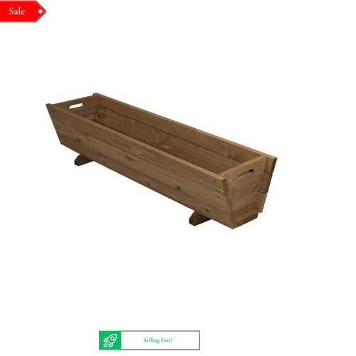 Wooden garden planter - garden,