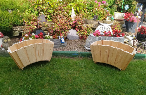 Rustic wooden garden - rustic,