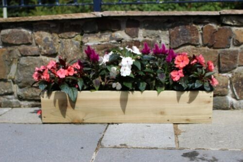 Rough sawn wooden garden - rough,